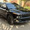 Jeep Cherokee 2017 full black thumb 1