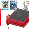 console Nintendo Wii Mini Rouge noir thumb 1