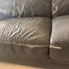 Salon cuir 6 places gris +1 canape en tissu offert thumb 4