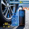 Gonfleur de pneus portable, compresseur d'air thumb 3
