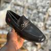 Mocassins cuir noir confort souple élégant thumb 7