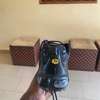 Chaussures de sport noires confort maintien amorti thumb 0