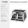 Cage de chien 89x69x50 cm 70 kg thumb 1