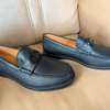 Mocassins cuir noir CRISTIAN DIOR confort et élégance thumb 1