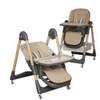 Chaise haute bébé 3en1 haut de gamme- mode repas et transat thumb 3
