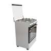 CUISINIERE 4FEUX ASTECH 60X60+FOUR A GAZ FULL OPTION GRIS thumb 2