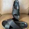 sandales cuir noir Brunello Cucinelli thumb 0