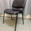Chaise bureau similicuir noire ergonomique durable thumb 0