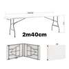 Table pliante 2.40M thumb 1