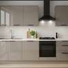 Cuisine moderne noire mate bois thumb 1