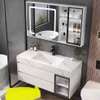 Meuble salle de bain  LED avec rangements thumb 1
