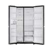 REFRIGERATEUR LG SIDE BY SIDE 4PORTES GRIS GC-257KJLW thumb 1