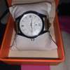 Hush Puppies montre cuir marron cadran blanc quartz thumb 2
