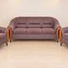 Canape 6 places + 1 pouf de 2 places cuir thumb 4