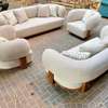Salon angle  7places en semi cuir thumb 2
