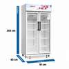 REFRIGERATEUR ASTECH 2PORTES VITRINE 590LITRES thumb 0