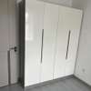 Armoire blanche 4 portes  tiroirs design moderne thumb 1