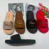 Sandales bijoux rouges femme mules plates confort thumb 1