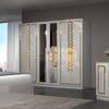 CHAMBRE A COUCHER 6BATTANTS 5PIECES BLANC MC612 thumb 3