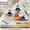 4 Plats de Service Premium en Inox thumb 1