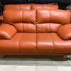 salon en cuir 6 places cognac pieds métalliques thumb 0