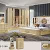 Ensemble chambre complet blanc doré design moderne thumb 3