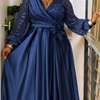 Robe soirée satin thumb 5