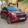 Kia Sportage SUV compact rouge dynamique thumb 0
