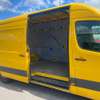 Mercedes Sprinter fourgon utilitaire jaune grande capacité thumb 6