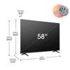 TELEVISEUR HISENSE 58 LED UHD 4K
SMART VIDAA 58A6N thumb 1