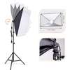Kit éclairage studio LED télécommande softbox réglable thumb 2