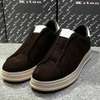 Kiton baskets basses noires semelle épaisse beige thumb 10