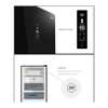 REFRIGERATEUR HAIER COMBINE 3TIROIRS NOIR HRFIVB298VN thumb 2