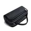 Sac de poignet en cuir véritable pour hommes thumb 6