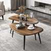 Tables basses bois massif métal noir design moderne thumb 2
