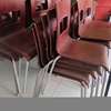 Chaises en bois en fer thumb 1