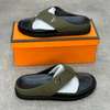 Prada sandales homme vert kaki noir décontracté thumb 0