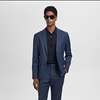 Veste bleu marine MANGO taille 48 thumb 0
