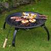 Barbecue charbon compact acier noir thumb 0
