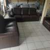 SALON EN CUIR MARRON thumb 1