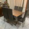 Table à manger + 6 chaises | Console + grand miroir thumb 0
