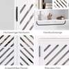 Armoire murale bois avec porte-serviettes thumb 5