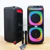 Boombox A double haut-parleur et 2 micro sans fil thumb 5