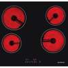 PLAQUE 4FEUX ENCASTRABLE KUMTEL 60X60 ELECTRIQUE NOIR HV604T thumb 0