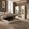 CHAMBRE A COUCHER ARMOIRE 6BATTANTS 5PIECES BEIGE LUCIE thumb 1