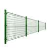 Clôture grillagée verte acier galvanisé jardin thumb 0