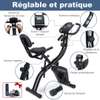 Vélo d'appartement pliable avec dossier et élastiques thumb 4