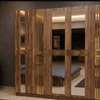 CHAMBRE A COUCHER 6BATTANTS 5PIECES MILA MARRON CAC012 thumb 1