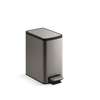 Deux poubelles à pédale KOHLER de 6L en inox thumb 5