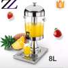 Distributeur à jus inox 8L avec robinet et plateau thumb 0
